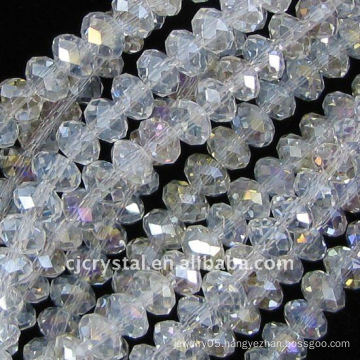 Crystal Rondelle diamond Beads